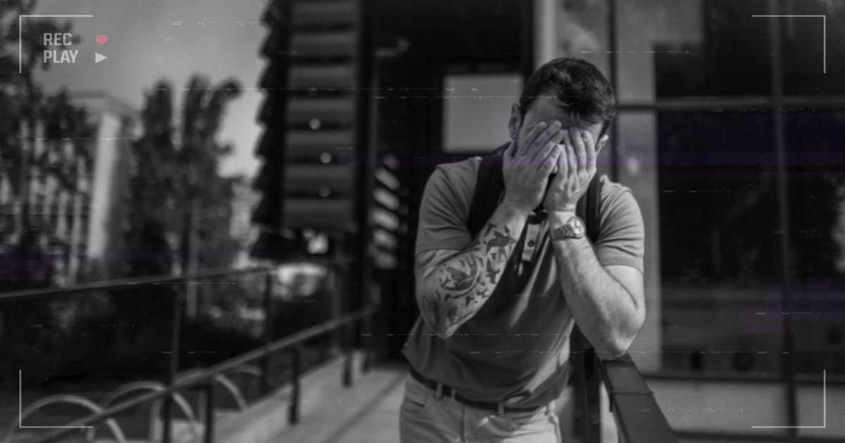 Daughter caught dad's reaction to her miscarriage on their home CCTV. It left her sobbing even harder