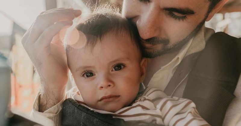 Father pens emotional song describing 'love at first sight' with 6-month-old adopted daughter