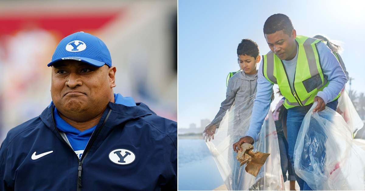 Kalani Sitake recalls cleaning a 'trashed' office with his dad — and the reason changed him for life