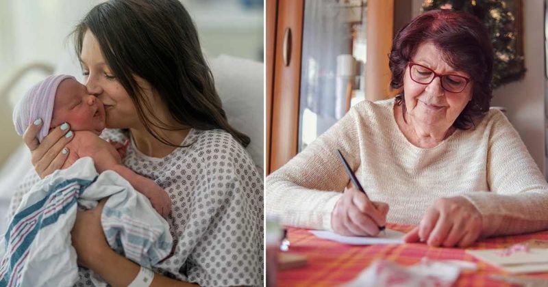 New mom left emotional after discovering letter her late mother wrote 10 years ago for this very day