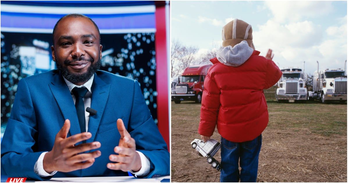 FOX54 news anchor perked up at a sudden sound and fulfilled his childhood dream on Live TV