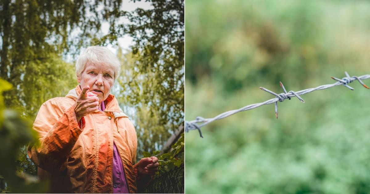 Woman accused neighbor of encroaching on her land. The survey backfired spectacularly, leaving her embarrassed