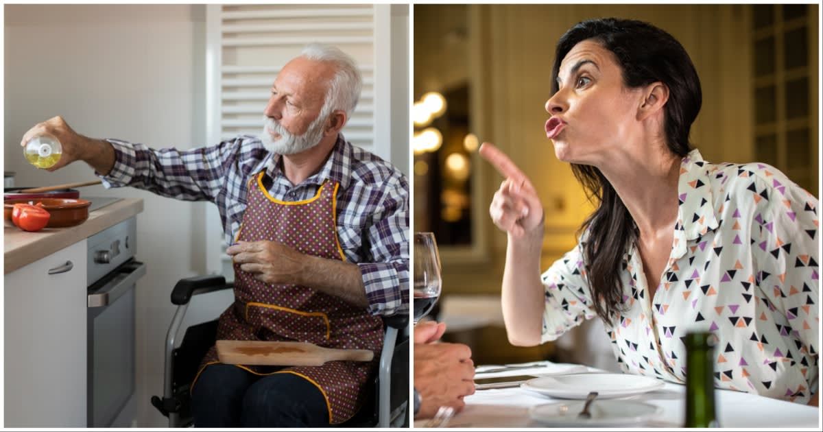 Entitled customer reported restaurant for employing disabled chef. His wife's stinging reply shut them up