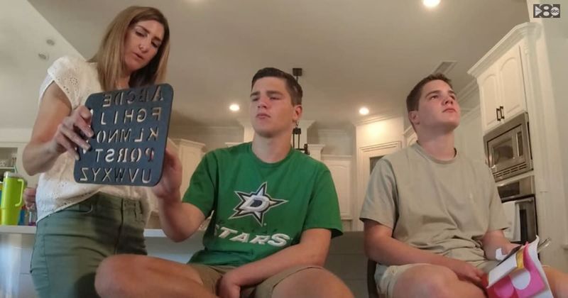 After 15 years of silence and pain, autistic twins finally 'spoke' to their mom