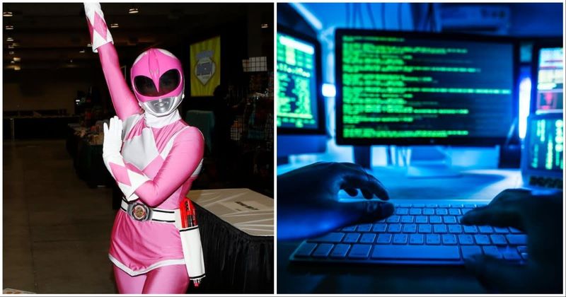 'Pink Ranger' hacktivist got on stage and deleted a racist dating site live on stage