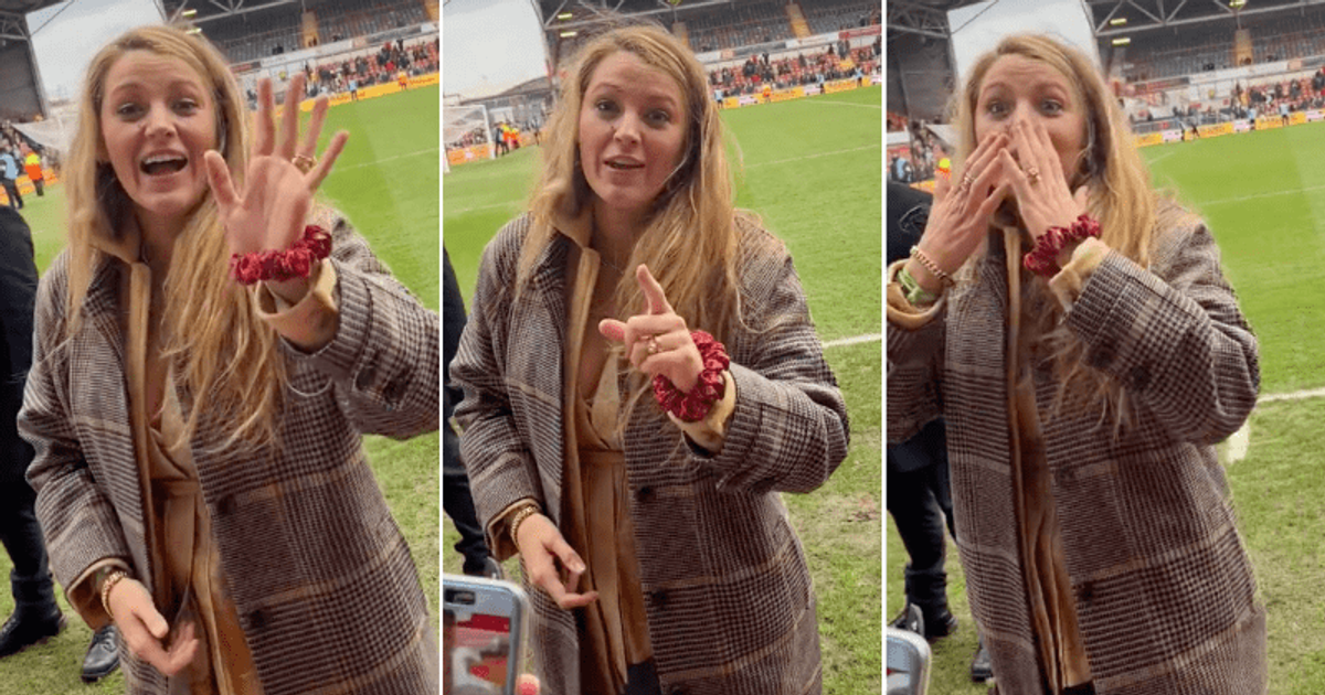 Cheeky fan asked Blake Lively to say 'hi' to his girlfriend — but it was her quirky reply that made the crowd gasp