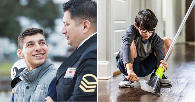 This Navy dad’s 1990s chore list for an 8-year-old shows how different childhood used to be