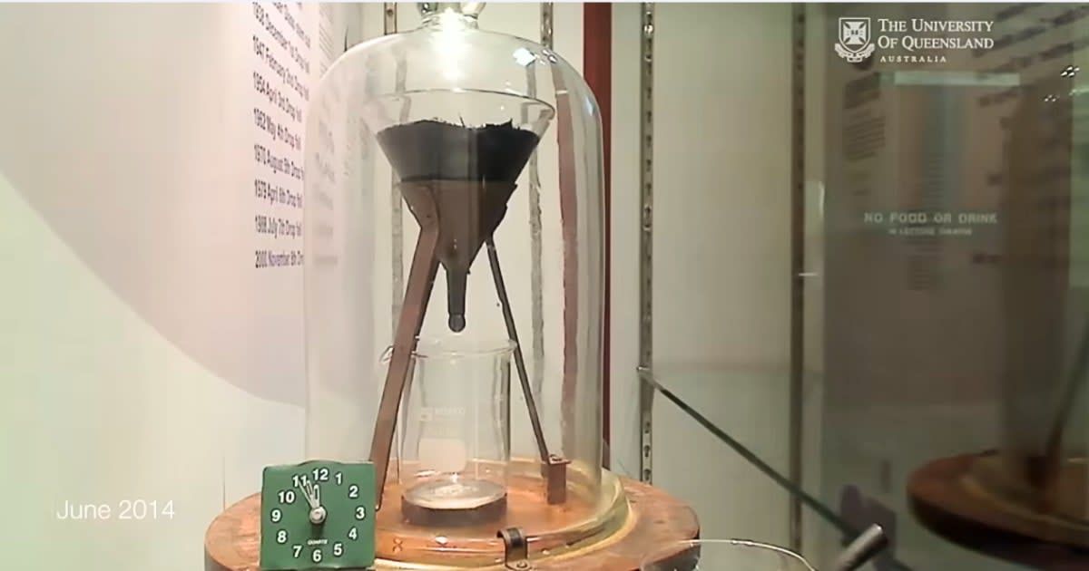 35,000 people are live-streaming world's longest-running lab experiment. It started 100 yrs ago in 1927