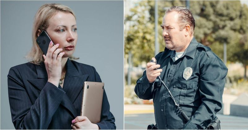 Professor called 911 just to open a door for her — cops showed up and taught her a hard lesson
