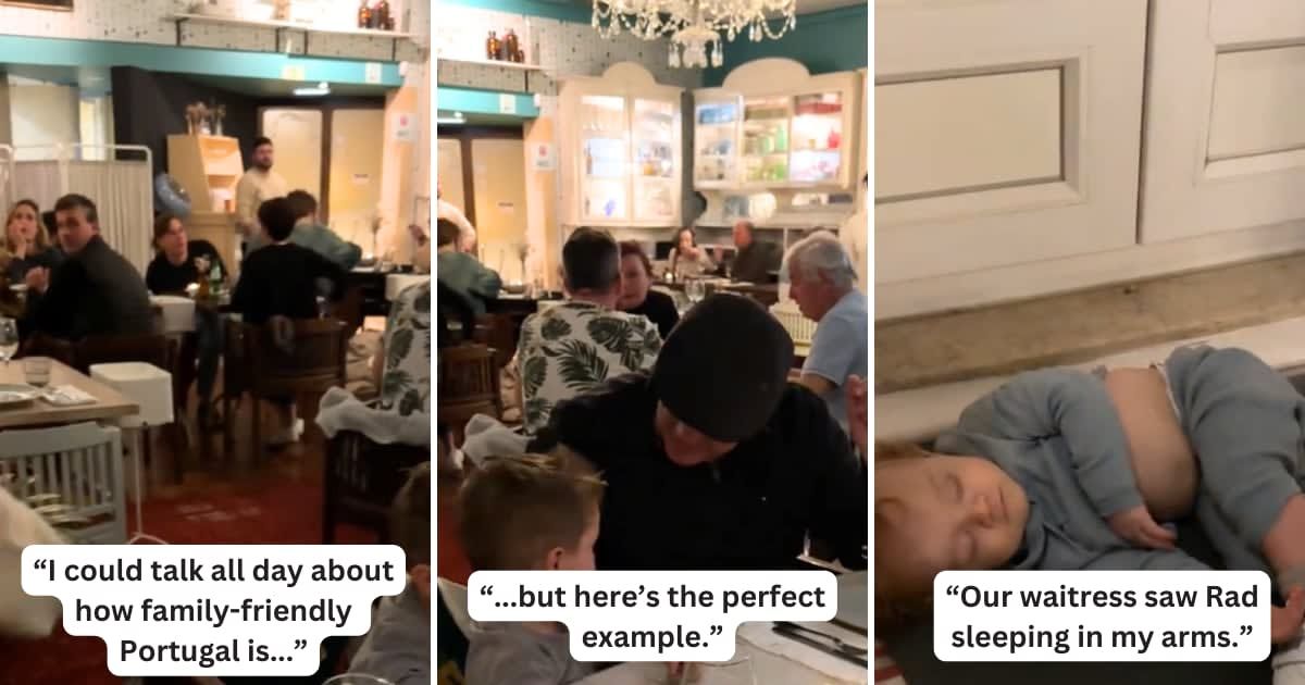 American mom struggling to handle baby reveals server's kind gesture that left her teary-eyed