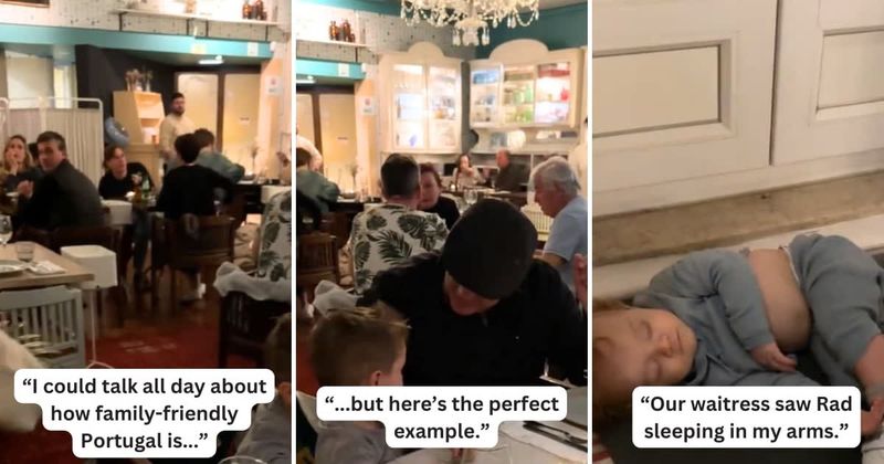 American mom struggling to handle baby reveals server's kind gesture that left her teary-eyed
