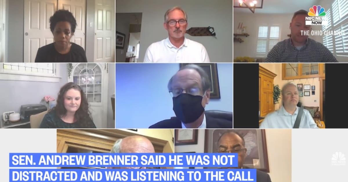 Ohio senator caught driving during Zoom call while discussing harsher penalties for — distracted driving 