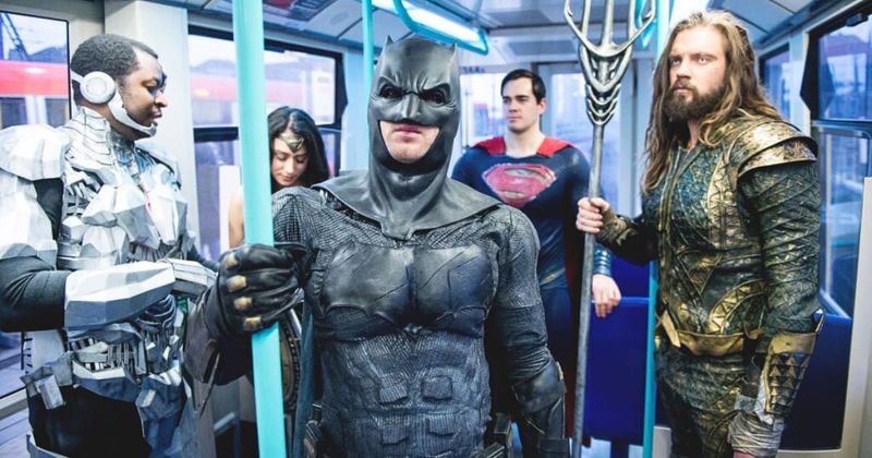 Scientists put 'Batman' on 138 subway rides and found people behaving differently