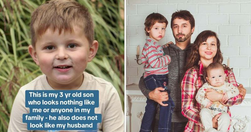 Their 3-year-old boy didn't look anything like them. Their jaws dropped when they stumbled upon a 100-year-old photo