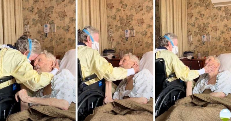 Woman films grandparents' final goodbyes after 66 years together — then captures something incredible