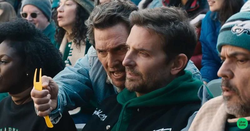Matthew McConaughey and Bradley Cooper’s Uber Eats ad gets what the Super Bowl is really about