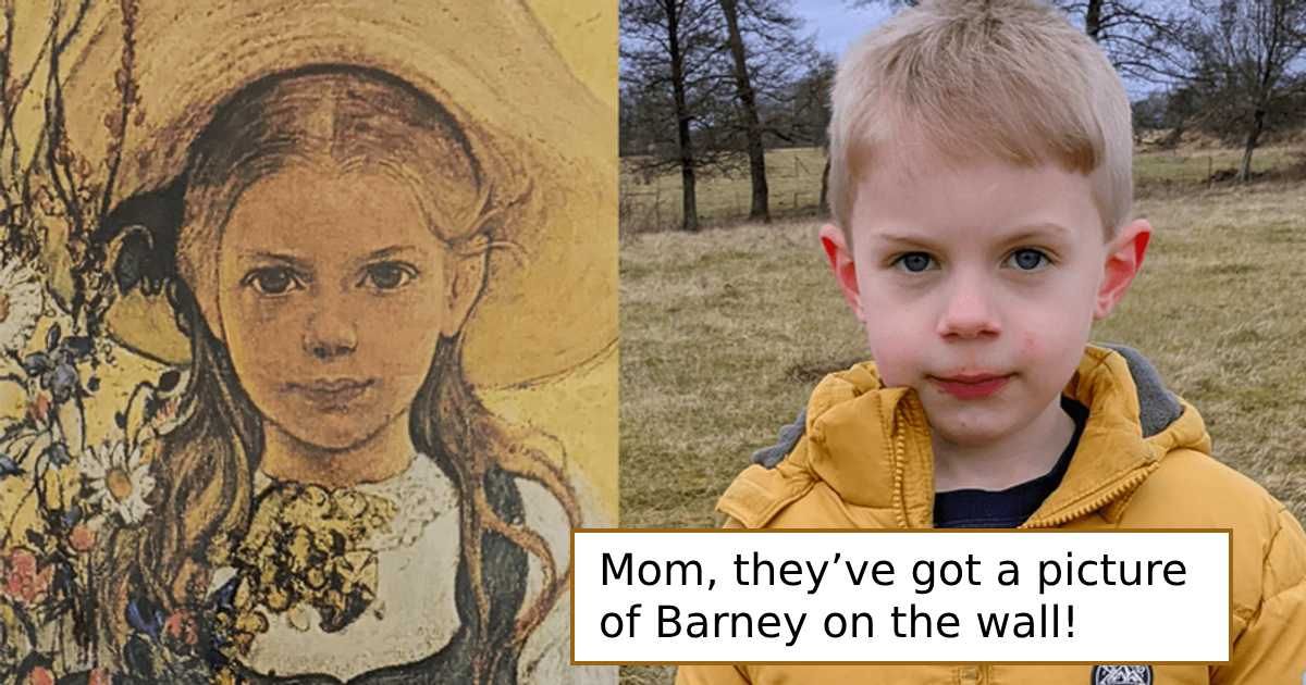 Family's skiing trip takes chilling turn at Airbnb — it had a century-old painting of their 8-yr-old son