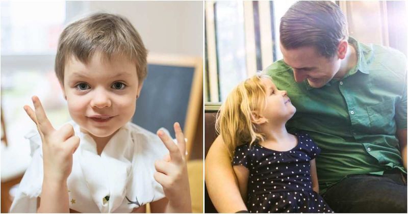 Nonverbal child boards a school bus for the first time — whispers three words her dad's waited years to hear