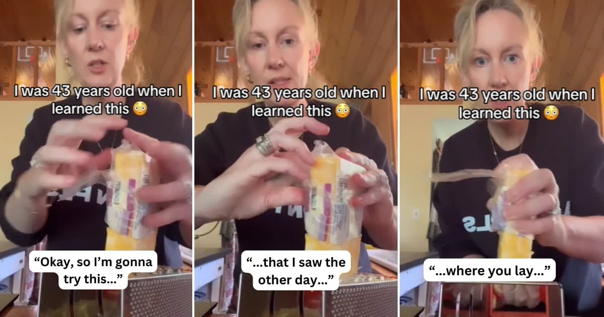 Woman mindblown after discovering the 'correct way' to use cheese grater: 'Easy peasy now'
