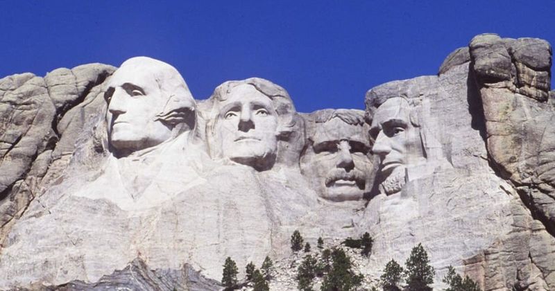 Here is what Mt Rushmore might have looked like if the project had not run out of funds