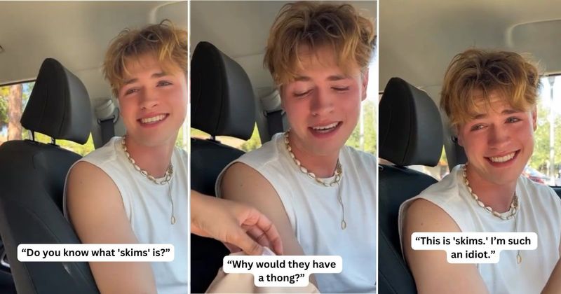 Husband's clueless reaction to wife's 'Skims' outfit is just screaming green flags