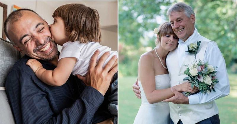 Bride’s father began his wedding toast by reading her childhood book — and they both broke down in tears