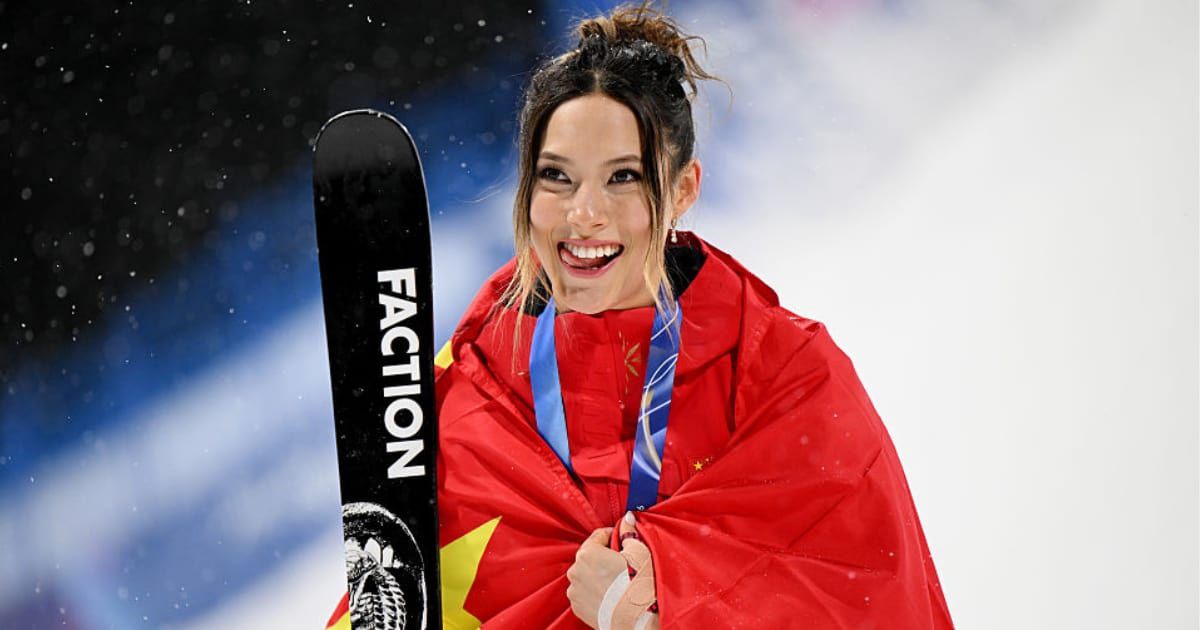 Reporter tried to shame freeskier with 'most Olympic medals ever.' She counted her medals for him