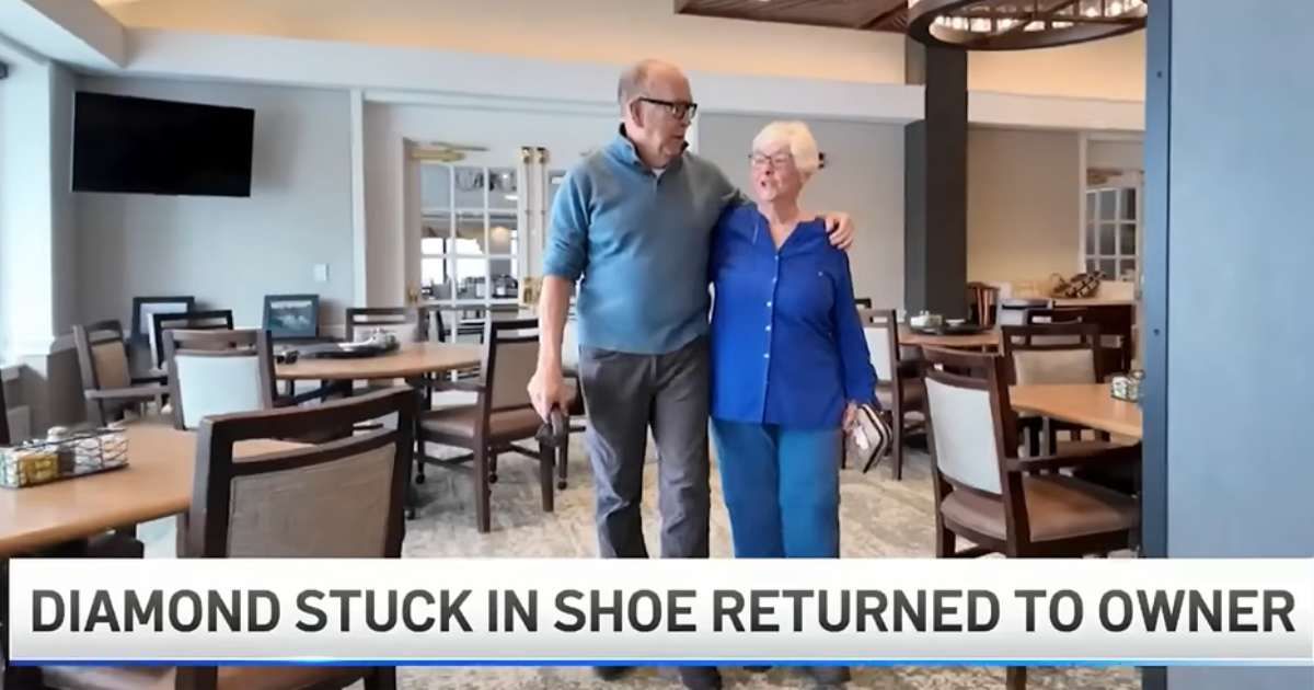 Pennsylvania woman thought her family diamond was lost — then her neighbor found it stuck on his shoe in Florida