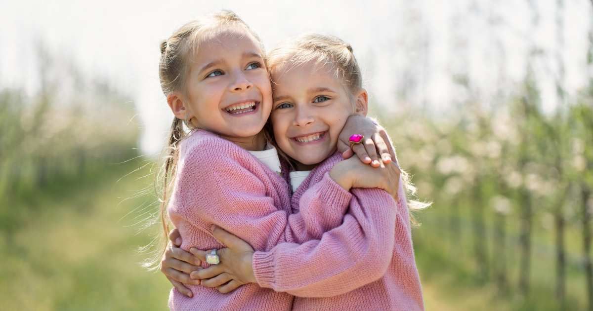 Parents separated twin daughters on either side of a door to test 'twin telepathy.' They were mind-blown by what they saw