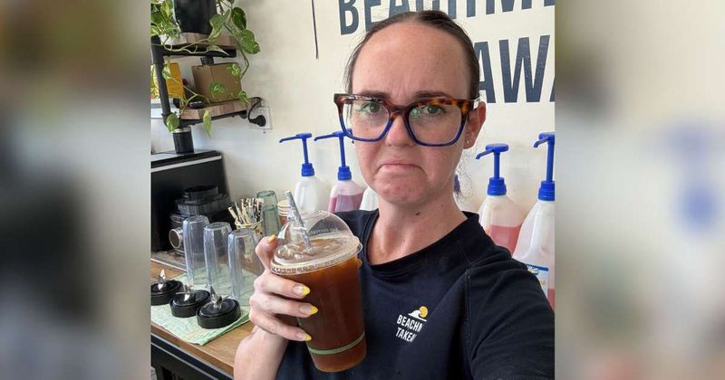 A cafe owner tried her own black iced coffee and roasted it in a scathing review: 'My soul left my body'