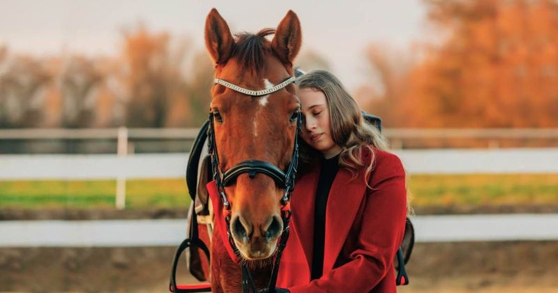 10-year-old couldn't stop crying after her neighbor sold the horse she loved — until she discovered buyer's identity