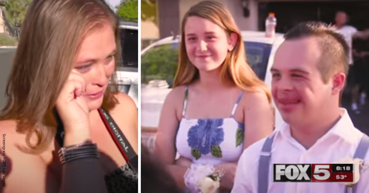 Teen with Down syndrome was rejected for homecoming dance — then a kind classmate showed up at his door