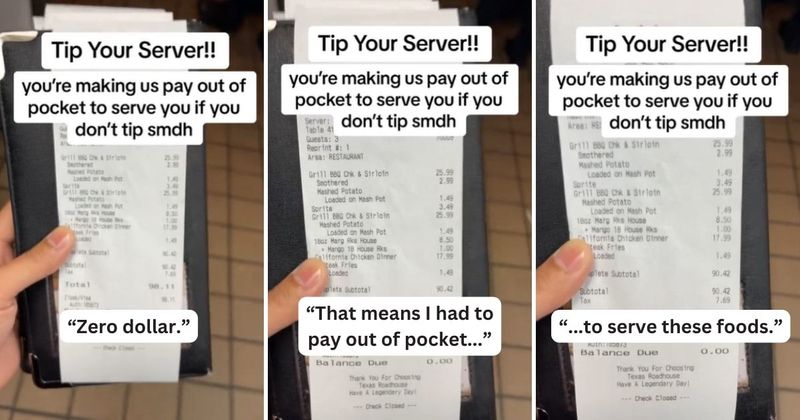 Texas Roadhouse server says he was forced to pay out of pocket when customers didn’t tip