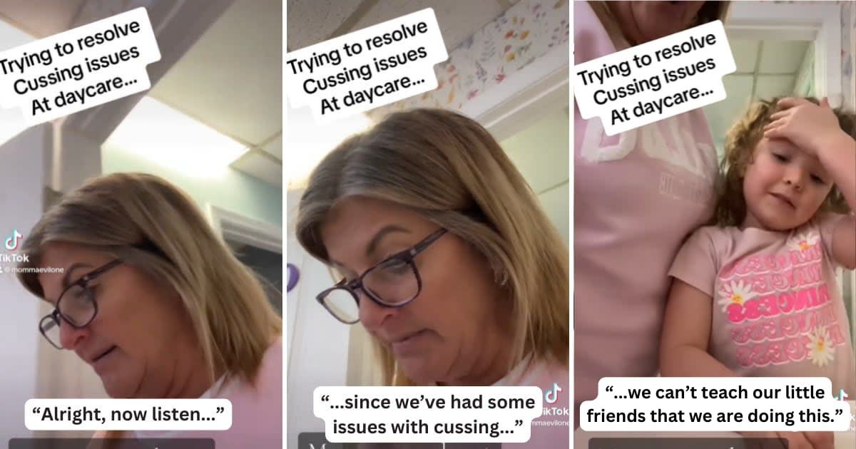 Daycare worker spots little girl cussing all the time — so she found a clever solution that's too relatable
