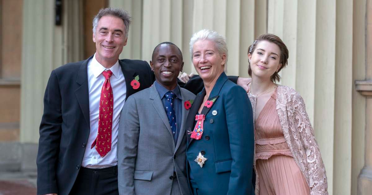 He had no idea his mom was 'Emma Thompson' until he saw her in a Shakespeare film in his class