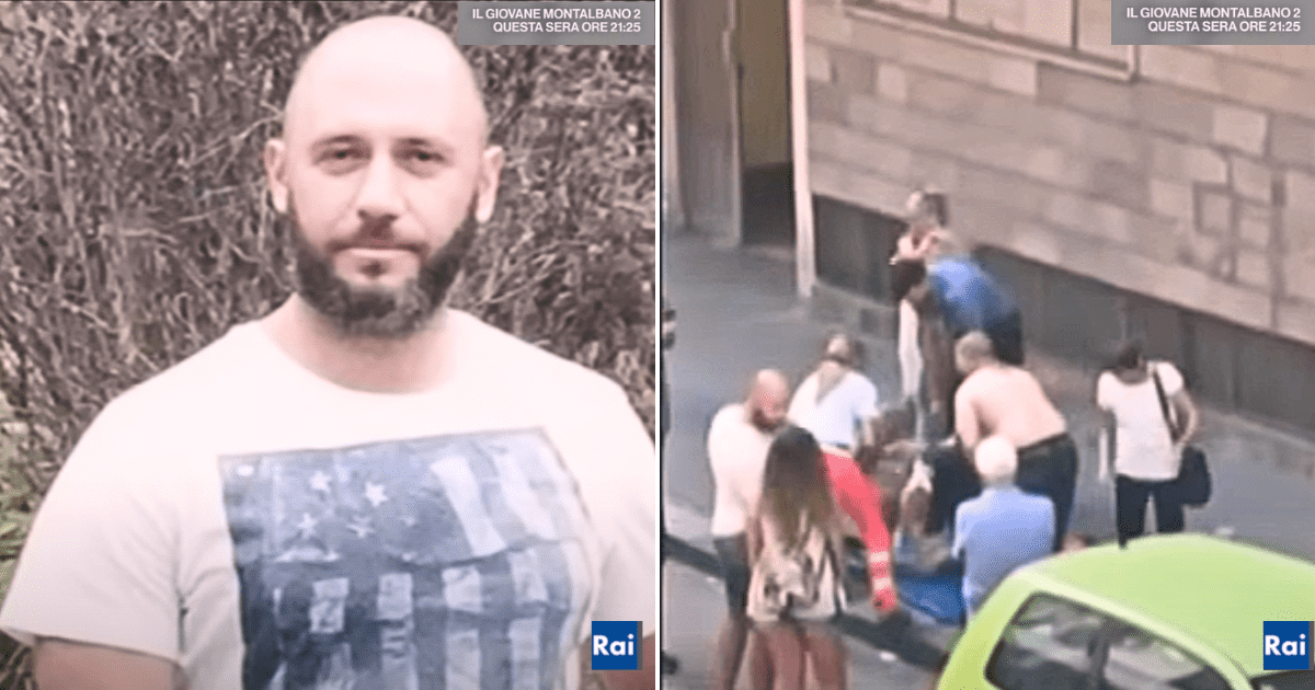 Italian banker watched in horror as a 3-year-old girl fell from the fifth floor — his next move left her parents thanking him