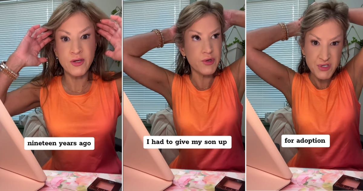 Mom was forced to place her son for adoption in hard times — 19 yrs later, they were reunited by sheer chance