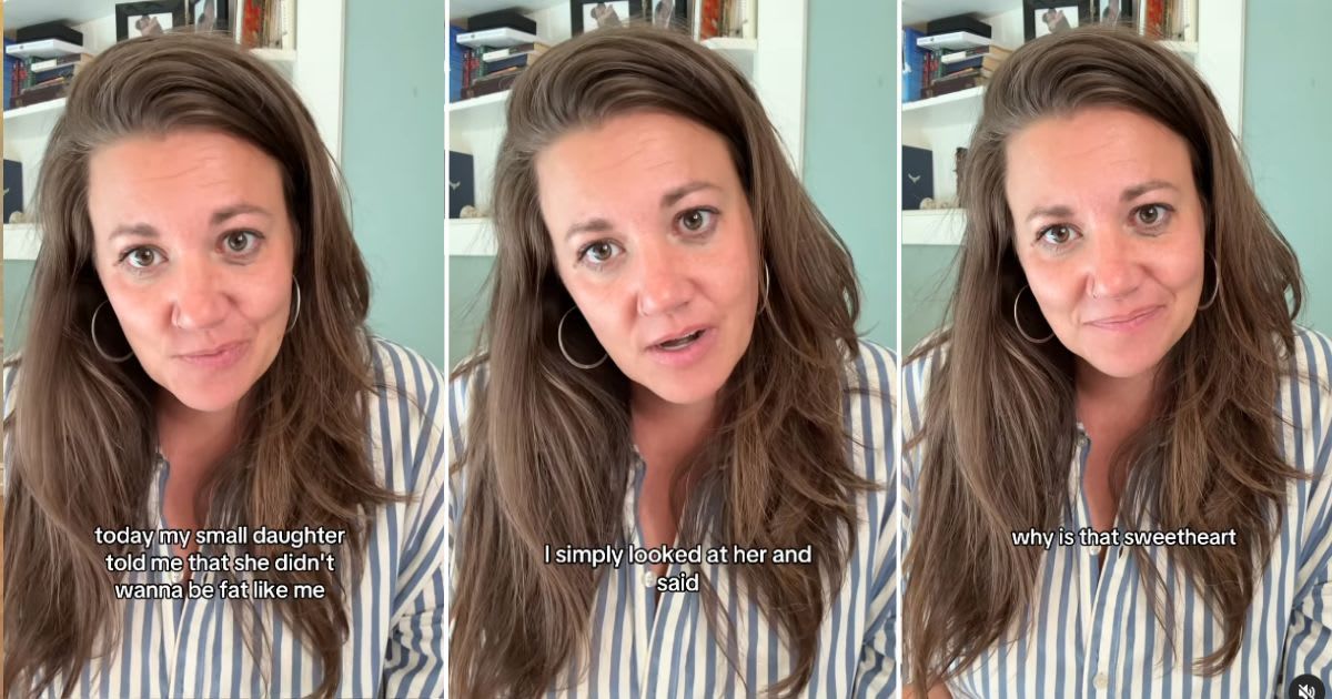 Little girl told mom she doesn’t want to be 'fat like her' — her mom served up the most badass reply
