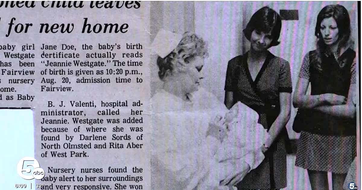 Cleveland native hunted down adoption details — left stunned by a headline from 50 years ago