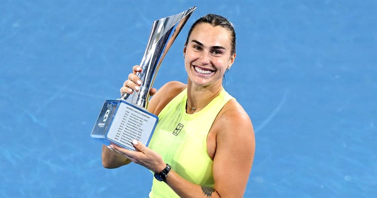 Tennis player Sabalenka joked about wanting to call boyfriend 'something else.' He mad it happen