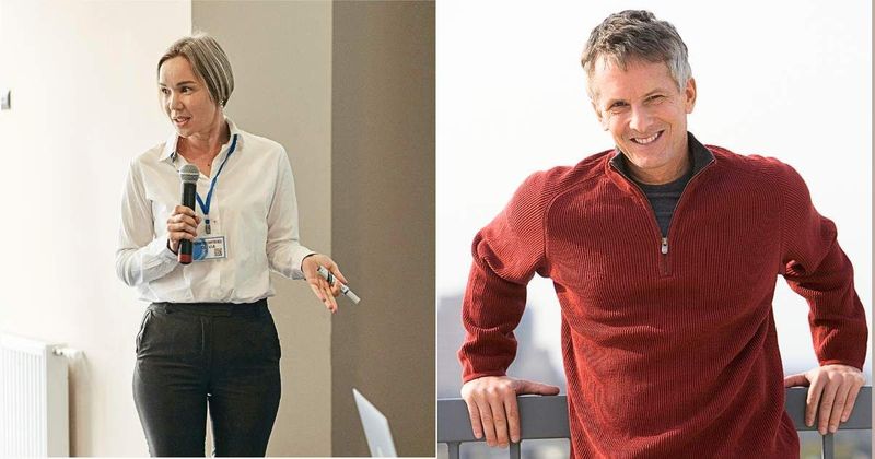 21-year-old journalist roasted dad’s fashion choices on live TV. His witty comeback left her red in the face