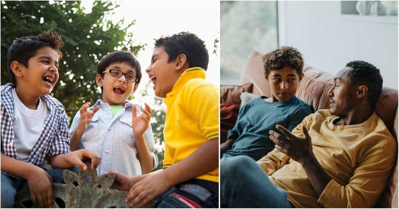 Child asks what religion he is after friends kept poking at his identity. His dad's answer blew him away