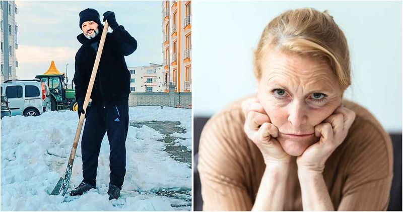 She berated the man shoveling her driveway, assuming he worked for the HOA — his silent reply stopped her cold
