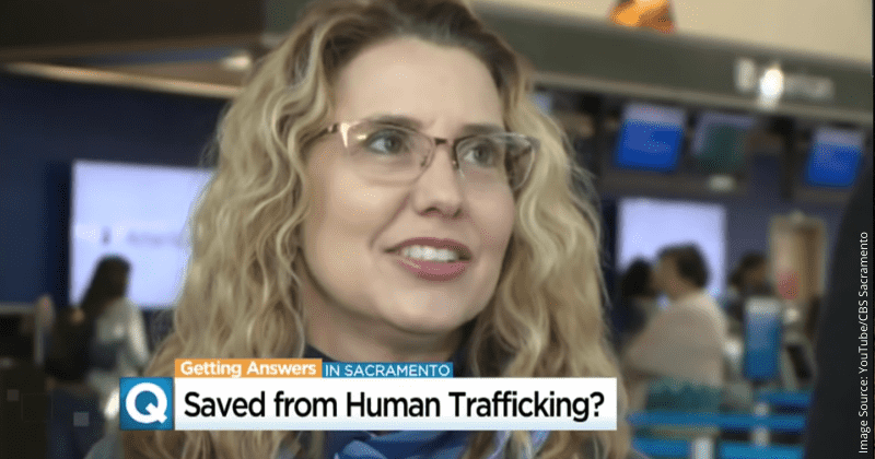 American Airlines agent spotted 2 young girls acting suspiciously. Her gut feeling ended up saving them human trafficking