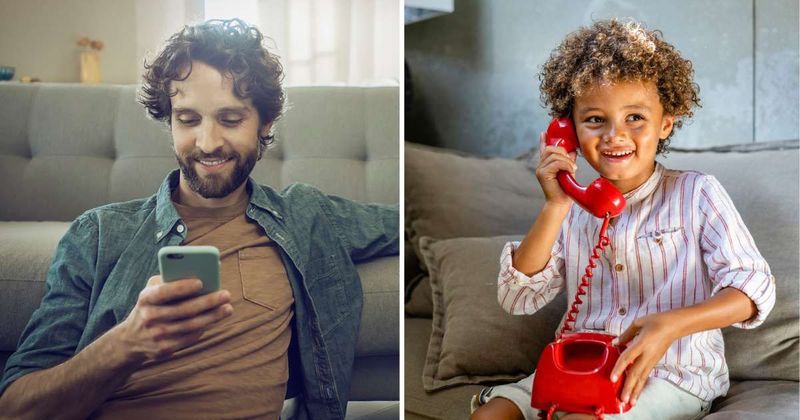 Dad stumbles upon a cardboard 'phone' his sons had made. The name scribbled on the screen has him fighting back tears