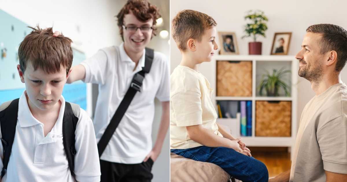 'Dad trainer' learns his boy was bullied at school. But when he heard his son's slam-dunk response — he beamed with pride