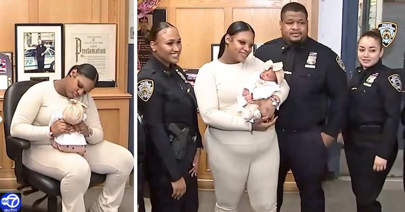 NYPD officer helped deliver a baby after labor began on the street — she later honored him through her daughter’s name