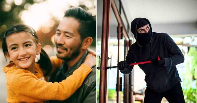 Dad spots a strange white van while dropping his friend's daughter home. His gut reaction saved her life