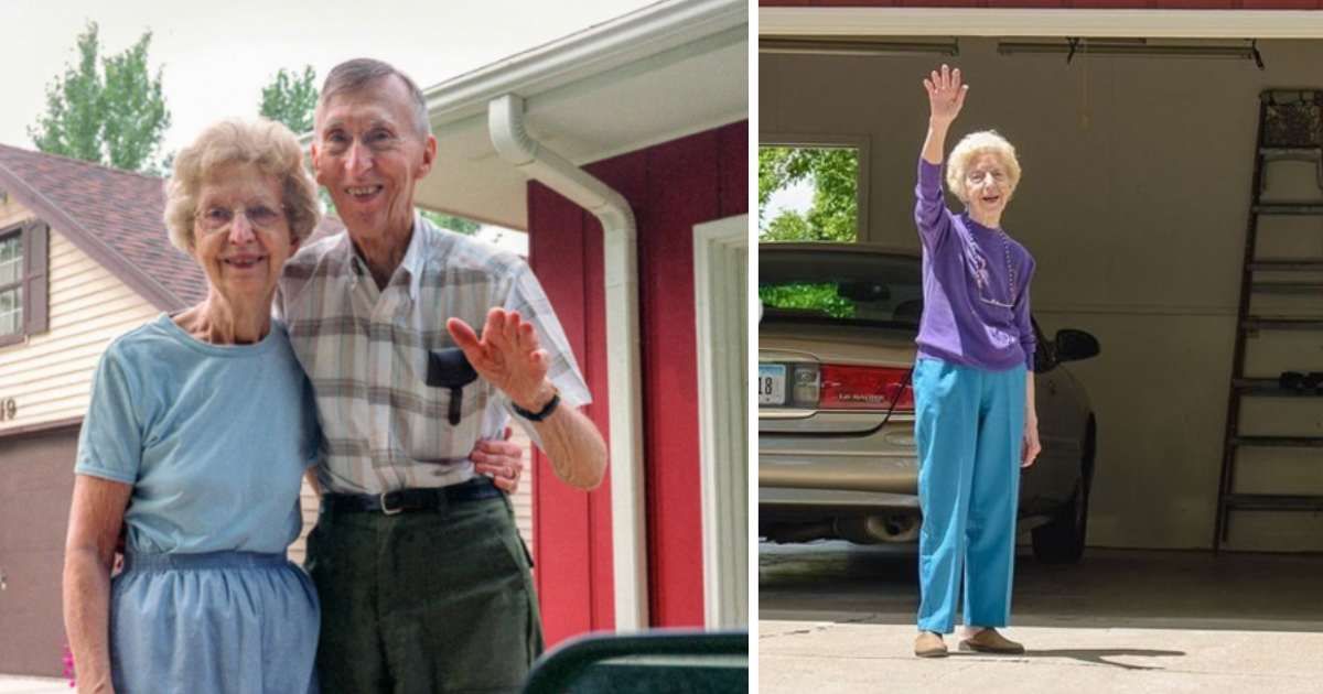 For 27 years, woman photographed her parents waving goodbye to her — the final image is a punch to the gut