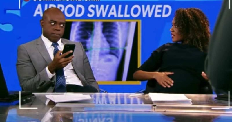 Pregnant journalist almost smacked her co-host after feeling a 'poke' on her belly — then realized it was not him